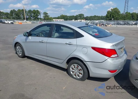 2016 Hyundai Accent Se z USA, uszkodzony, nr VIN KMHCT4AE7GU942616